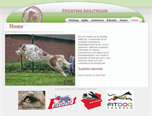 Tablet Screenshot of agilityclub.nl